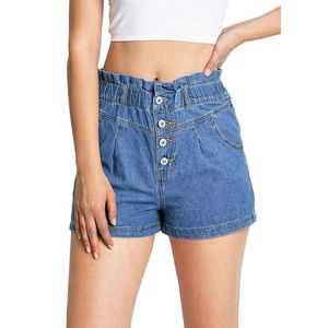 Love tree jean shorts